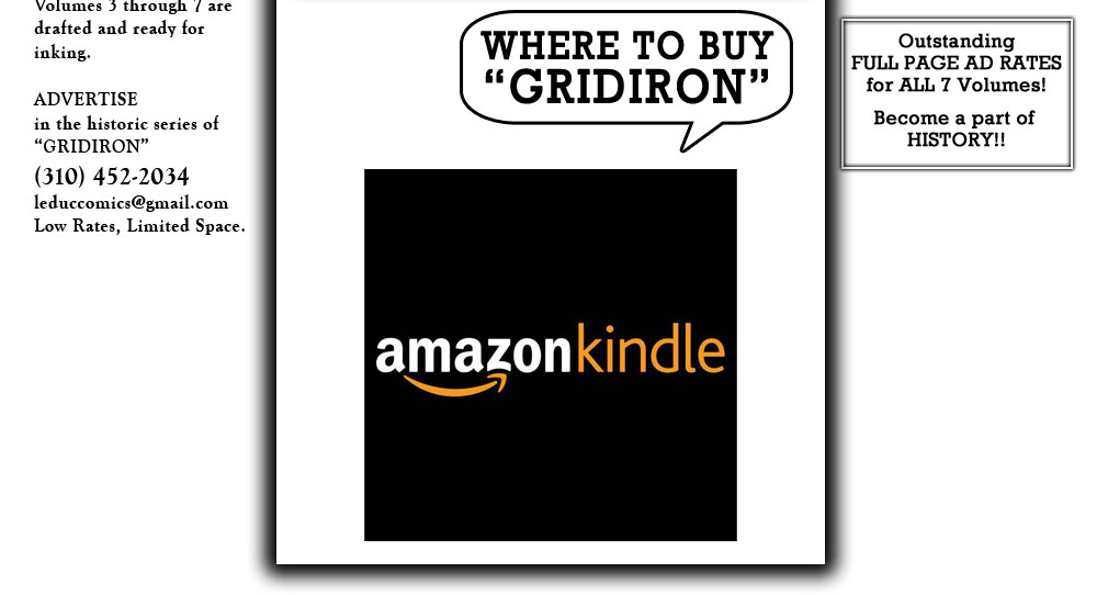 Get GRIDIRON Here...now in FULL COLOR!